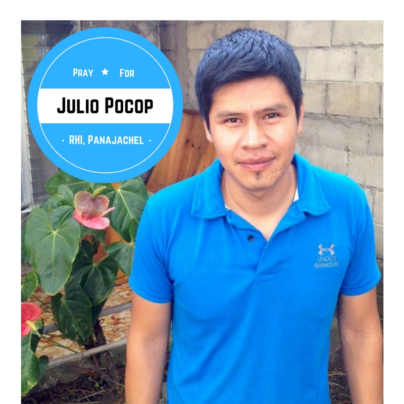 Julio serves on our Solóla team in Panajachel. He is a rock star who takes care of our finances and 